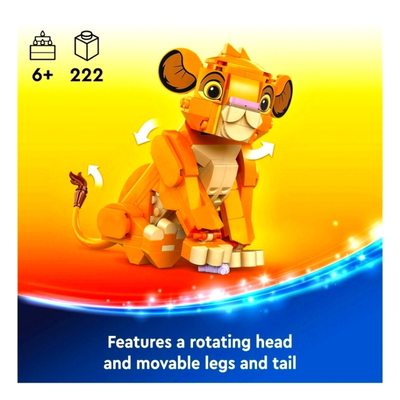 LEGO Disney #43243 - Simba the Lion King Cub - **NIB** - Picture 3 of 7